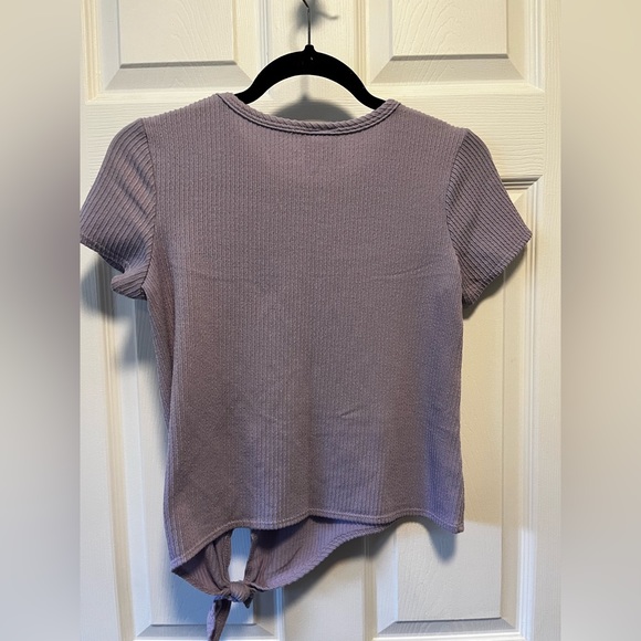 Purple tie top - Picture 4 of 5